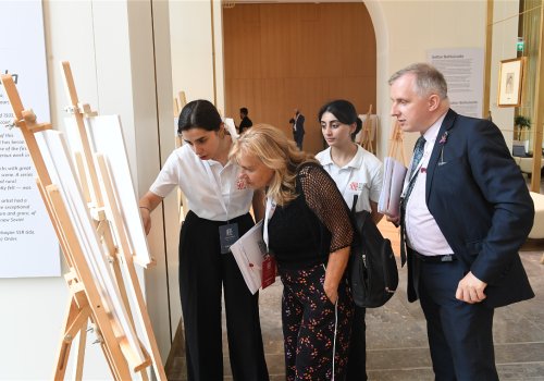 Susa Qlobal Media Forum cercivesinde yerli ve xarici fotoqraflarin sergisi teskil olunub